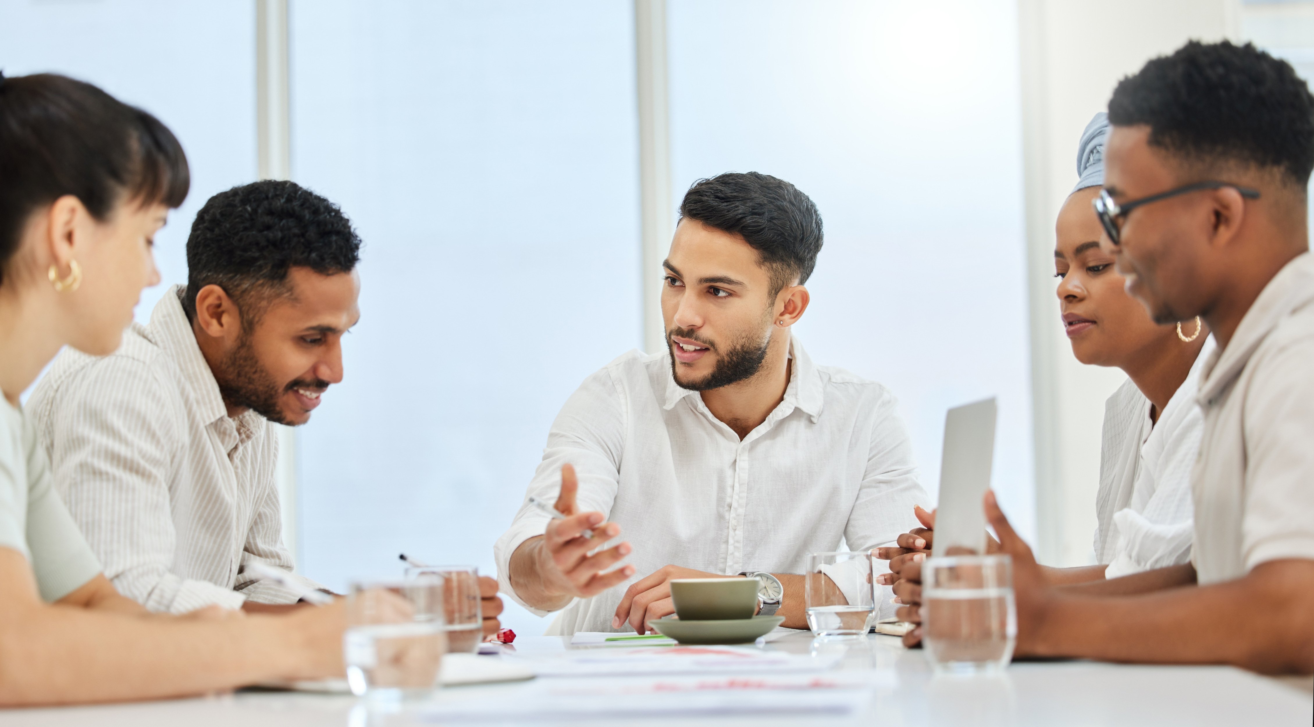 leader-group-meeting-creative-business-people-discussion-planning-brainstorming-ideas-startup-team-collaboration-project-strategy-laptop-financial-consultant-writing-notes